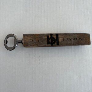 Basil Hayden Kentucky Bourbon Whiskey Barrel Stave Oak Gift Bottle Opener